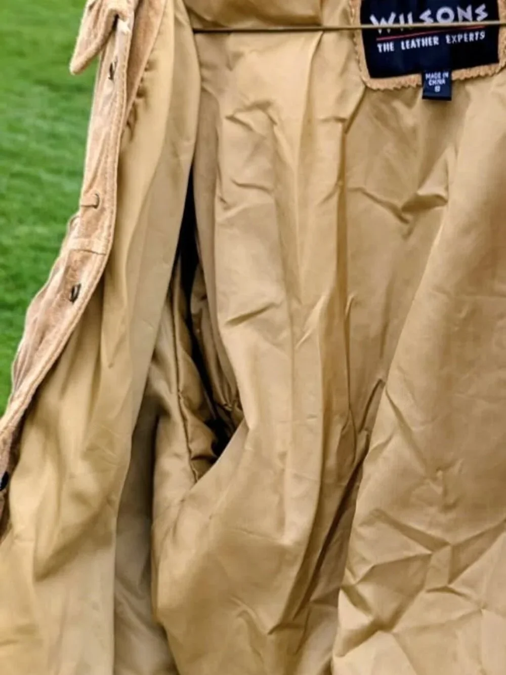 Vintage 1980's Wilsons leather/suede jacket - Picture 8 of 11